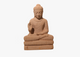 Sitting Buddha - Sandstone (Medium, 38cm)