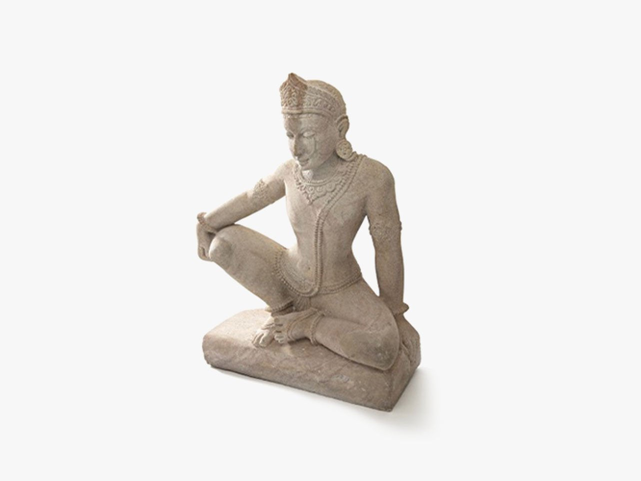 Indra Deity - Sandstone (Large, 90cm)