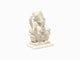 Ganesh Statue - White Marble (Small, 21cm)
